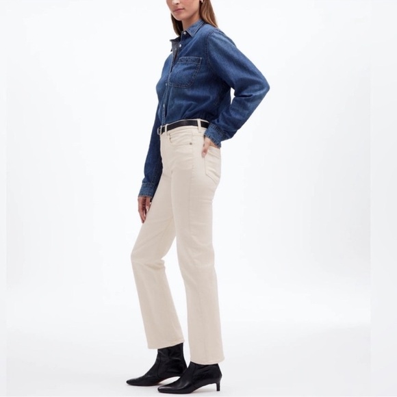 Madewell The '90s Straight Jean in Vintage Canvas Size: 25, NWT - Picture 10 of 11